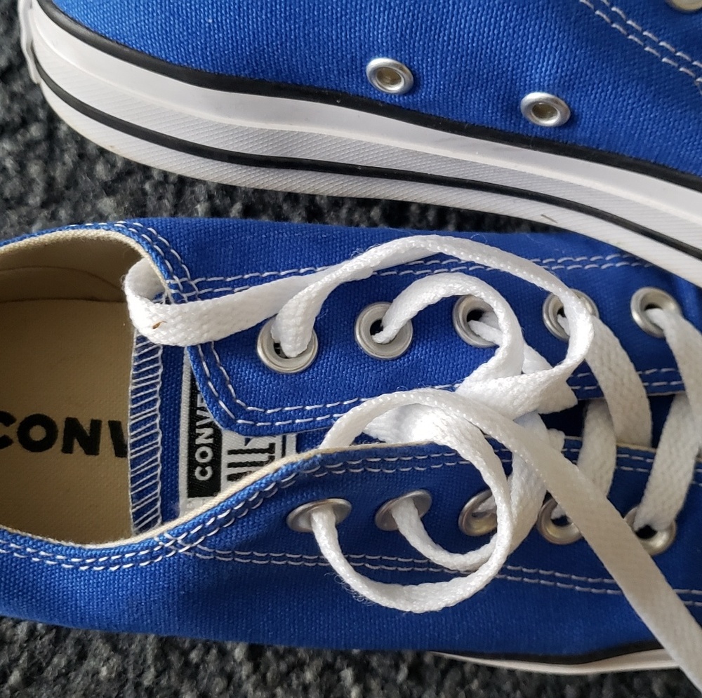 Blue Chuck Taylor Converse Shoes